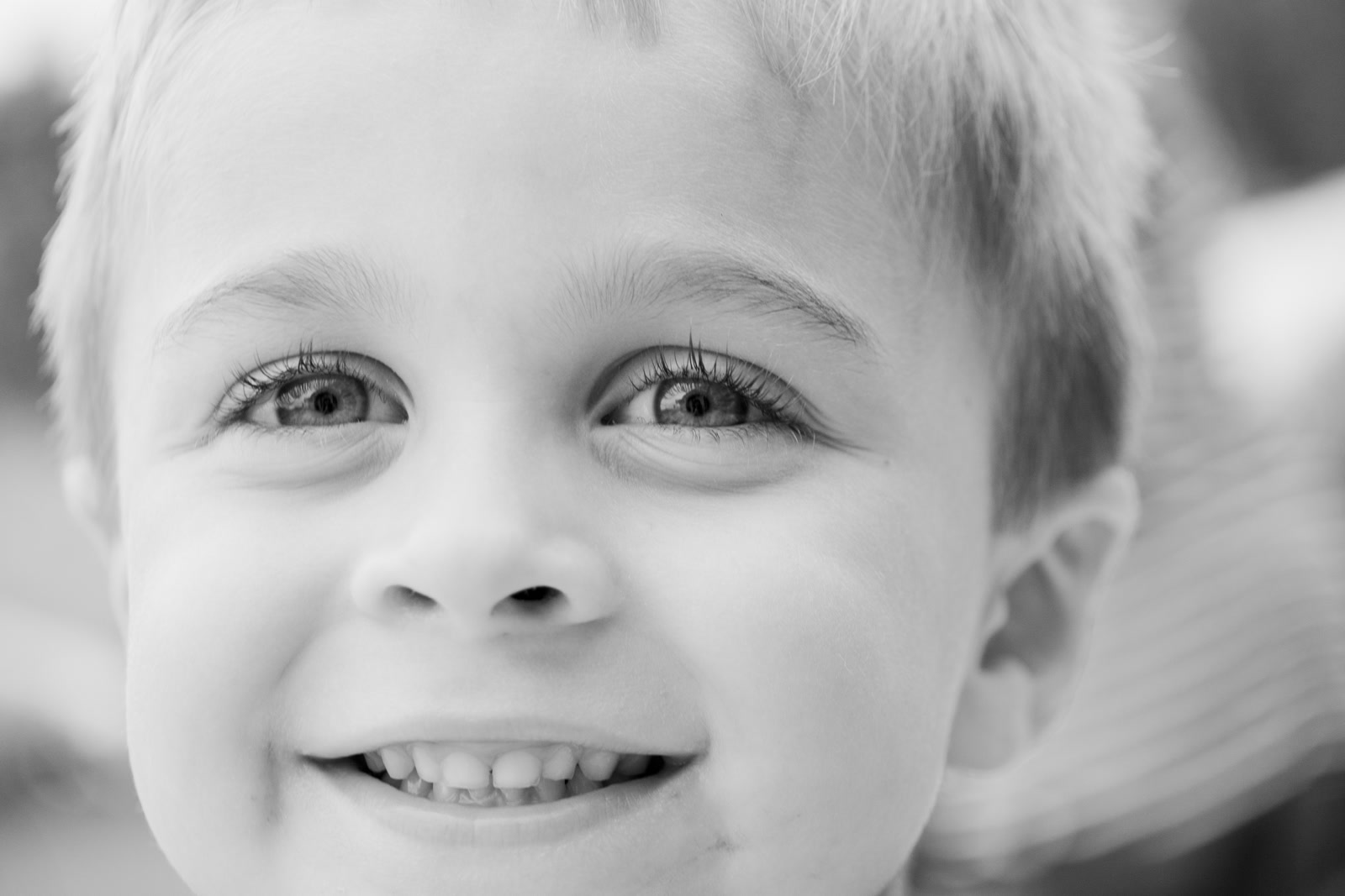 Child smiling after a dental visit at Moorman, Lindsey and Crawford Dental
