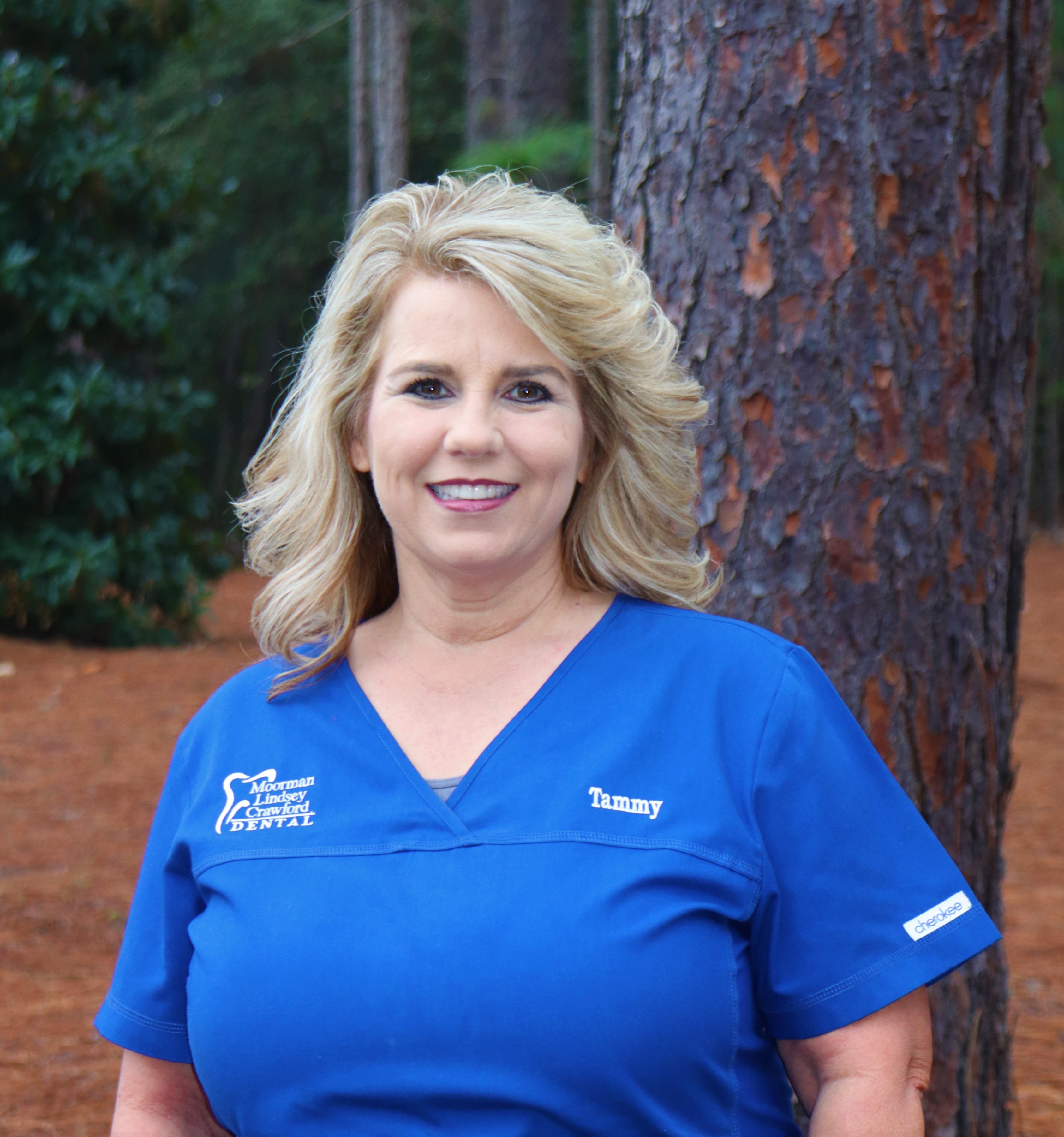 Tammy, front desk at MLC Dental